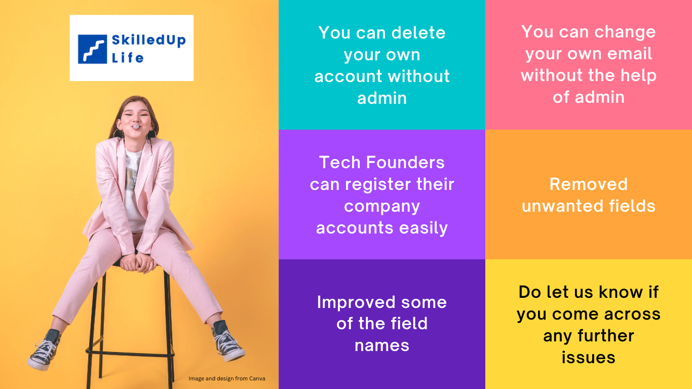 SkilledUp Life website upgrade