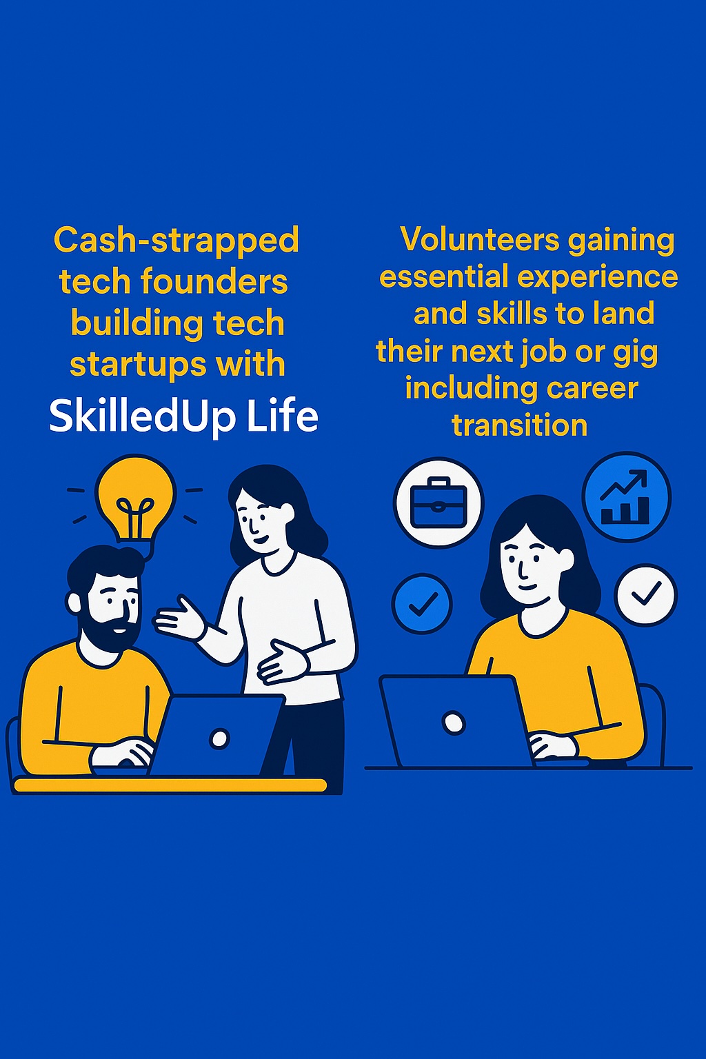 SkilledUp Life 2 sided marketplace